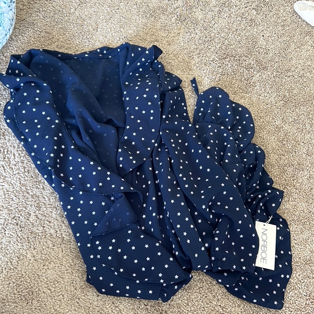Star Wrap Dress